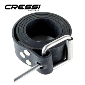 CRESSI DELUXE RUBBER WEIGHT BELT WITH QUICK RELEASE MAREILLAISE BUCKLE Thumbnail