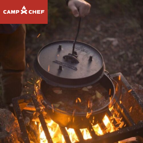 CAMP CHEF 14in CAST IRON DELUXE DUTCH OVEN Thumbnail
