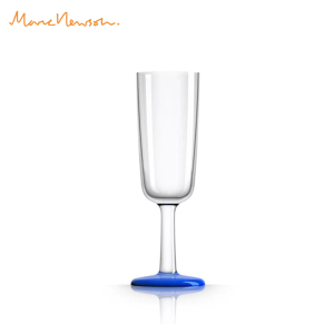 MARC NEWSON FLUTE GLASS KLEIN BARK BLUE Thumbnail